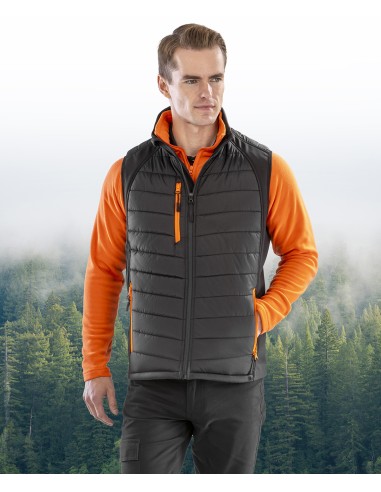 RES-R238X-Recycled Compass Padded Softshell Gilet